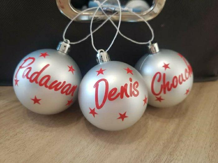 Boules de Noël personnalisées - photo numéro 5