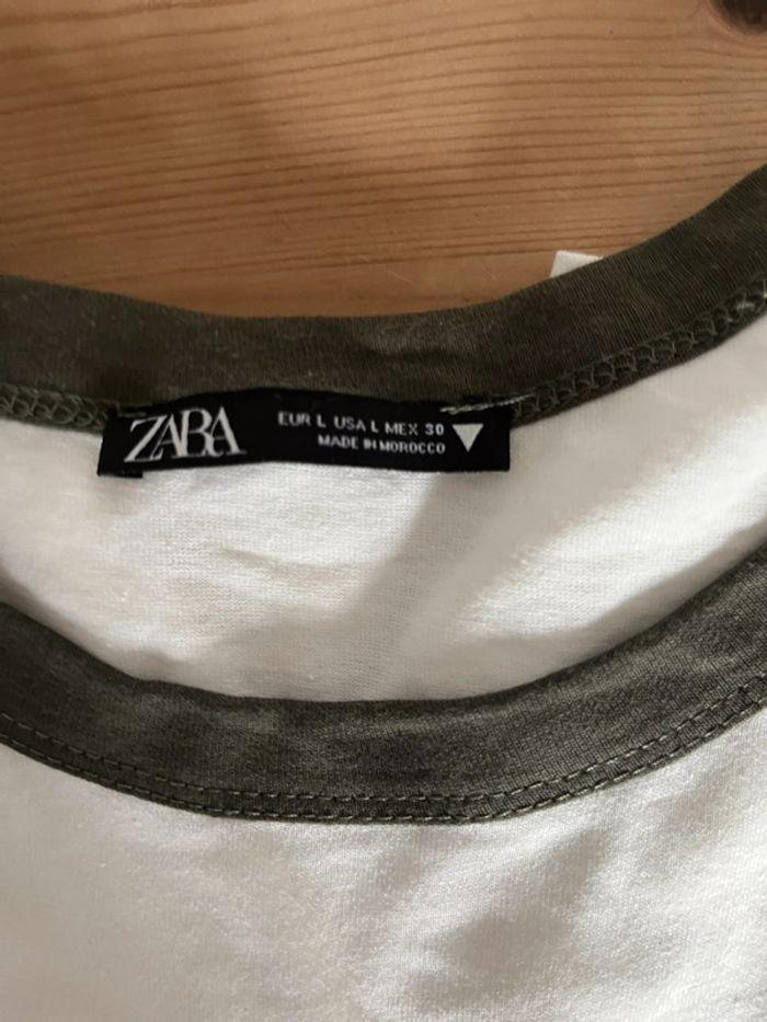 Teeshirt Zara taille L « New York » - photo numéro 2