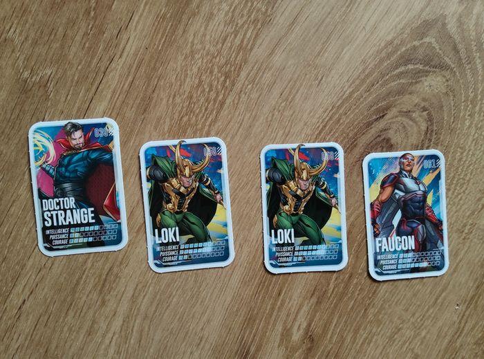 Lot 28 cartes Marvel Leclerc - photo numéro 7