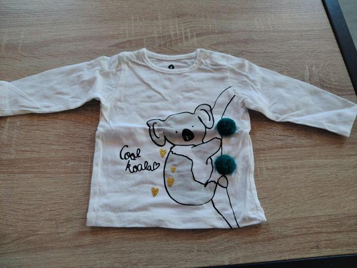 Tee shirt Koala pom-pom - photo numéro 1