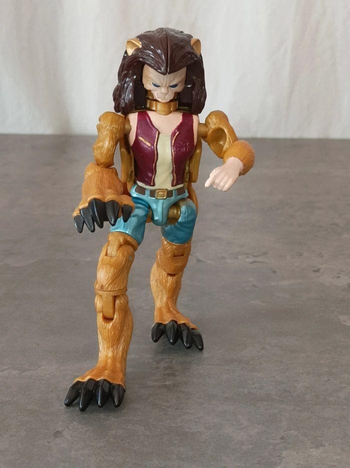 RARE 1998 Rachel Lion 5" Hasbro Scholastic Figurine Transformers Animorphes - photo numéro 2