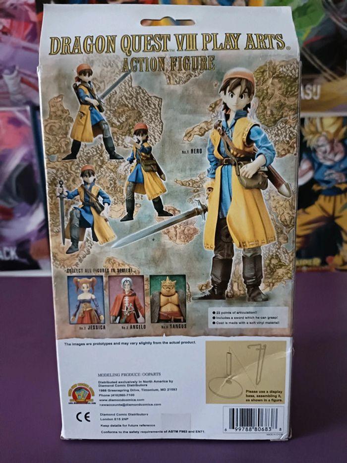 Action Figure, Dragon Quest VIII 8 Play Arts  No. 1 Hero Square Enix - photo numéro 3