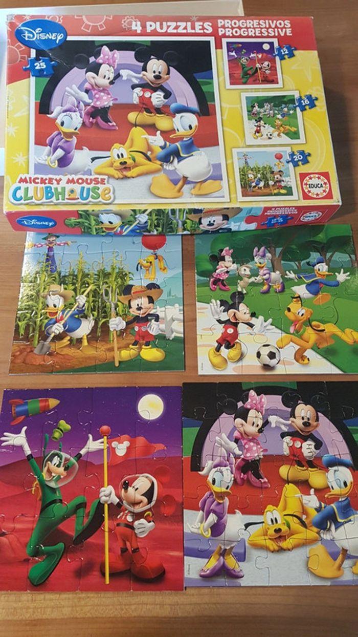 Puzzles Mickey - photo numéro 1