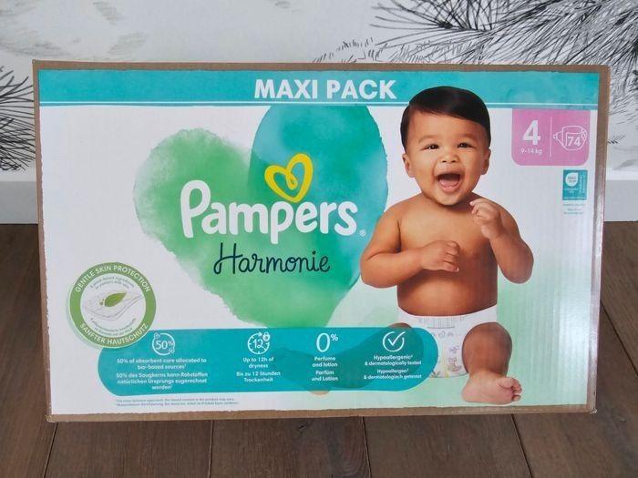 Couches Pampers Harmonie Taille 4 - de 9 à 14 kg - photo numéro 2