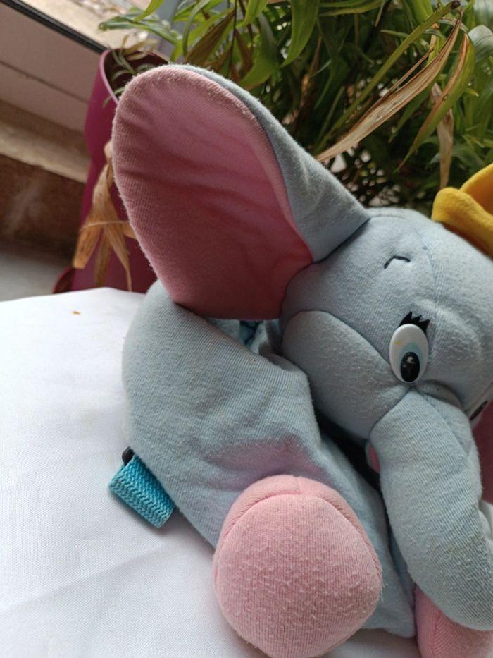 Sac a dos bag Dumbo Disney vintage ancien Disneyland peluche Teddy Bear - photo numéro 5