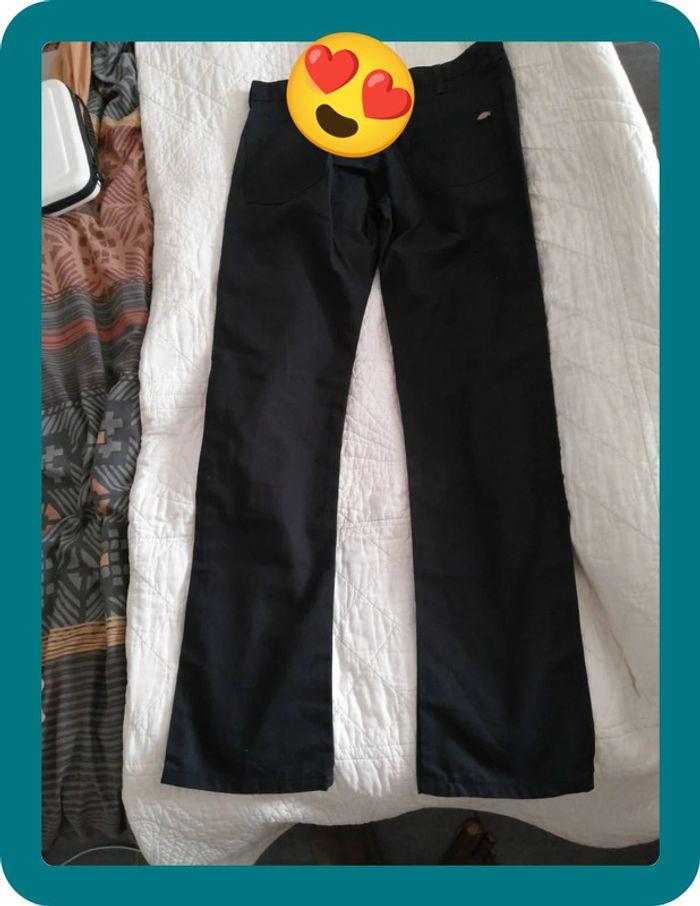 Pantalon noir slim dickies taille 46 hauteur 112 - photo numéro 6