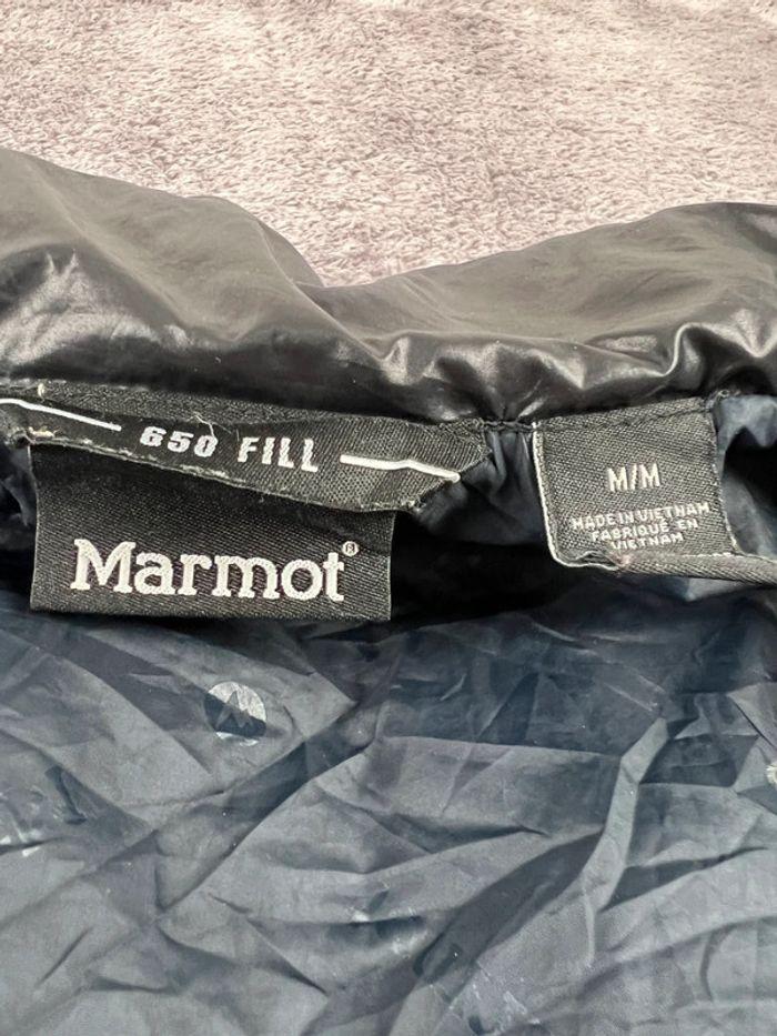 👕 Veste sans manche Doudoune Marmot avec logo brodé Noir Taille M 👕 - photo numéro 11