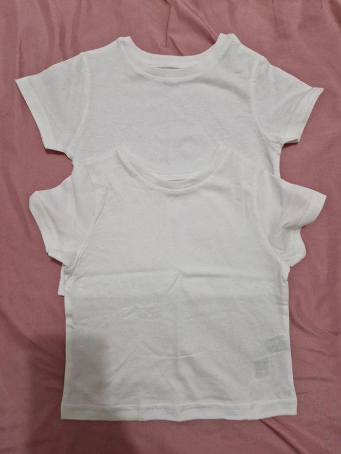 Lot 2 t-shirt cotton neufs