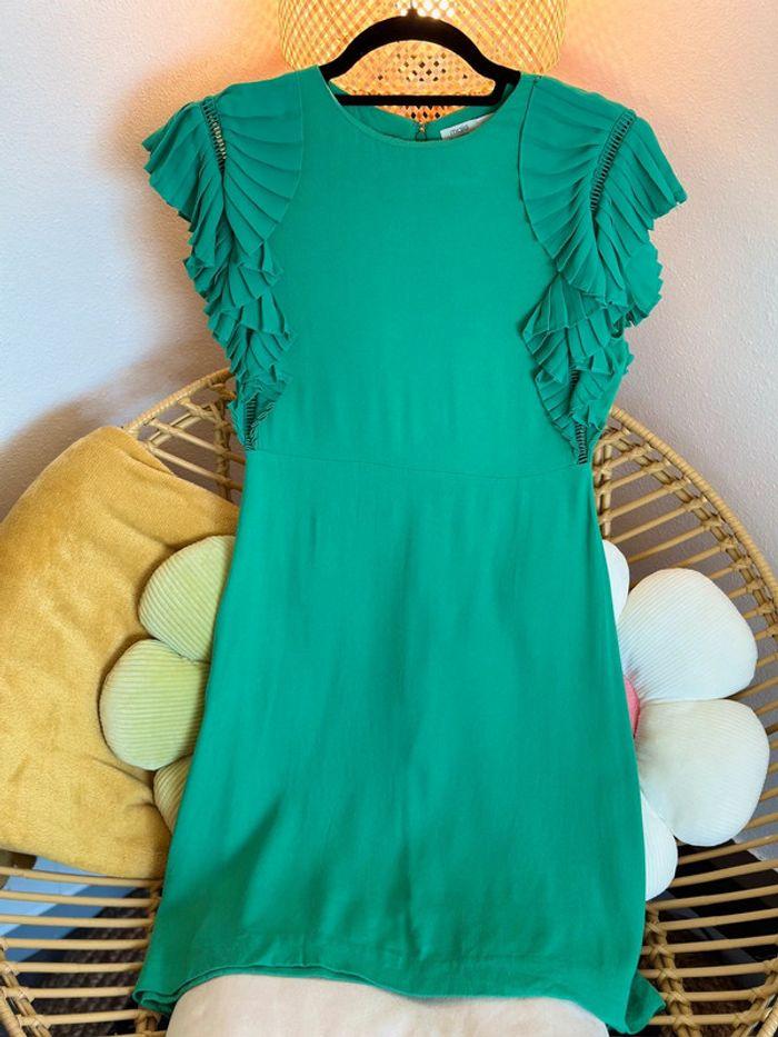 Robe chic verte, Maje taille 36 - photo numéro 1