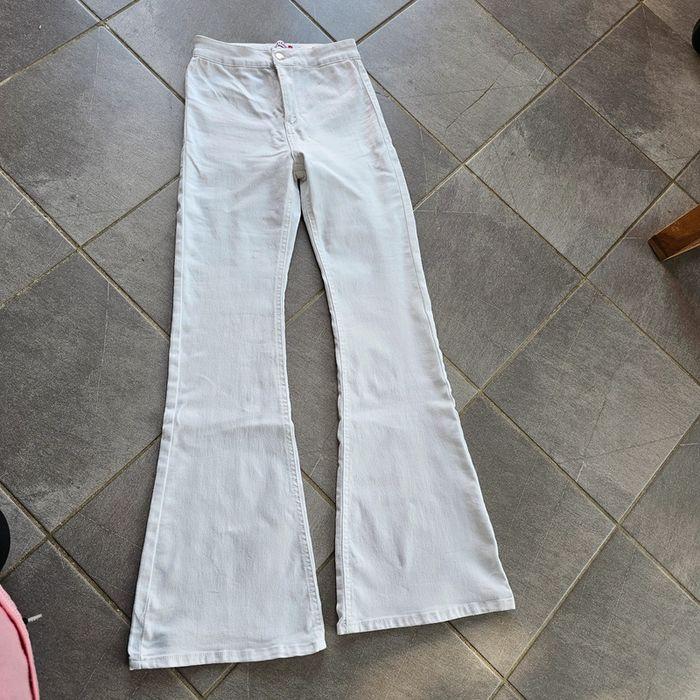 Pantalon patte d'eph évasé taille 34 - photo numéro 1