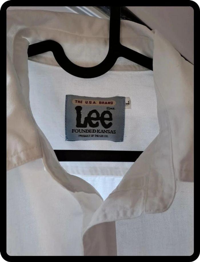 Chemise manches longues Lee L en excellent etat - photo numéro 2