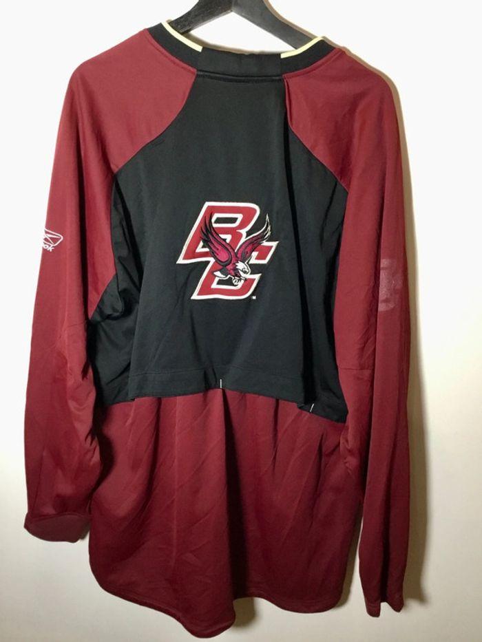 Sweat long pour homme Boston College Eagles Reebok bordeaux taille 2XL 102 - photo numéro 2