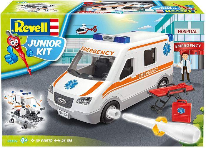 MAQUETTE REVELL 00806 JUNIOR KIT AMBULANCE A CONSTRUIRE - photo numéro 1