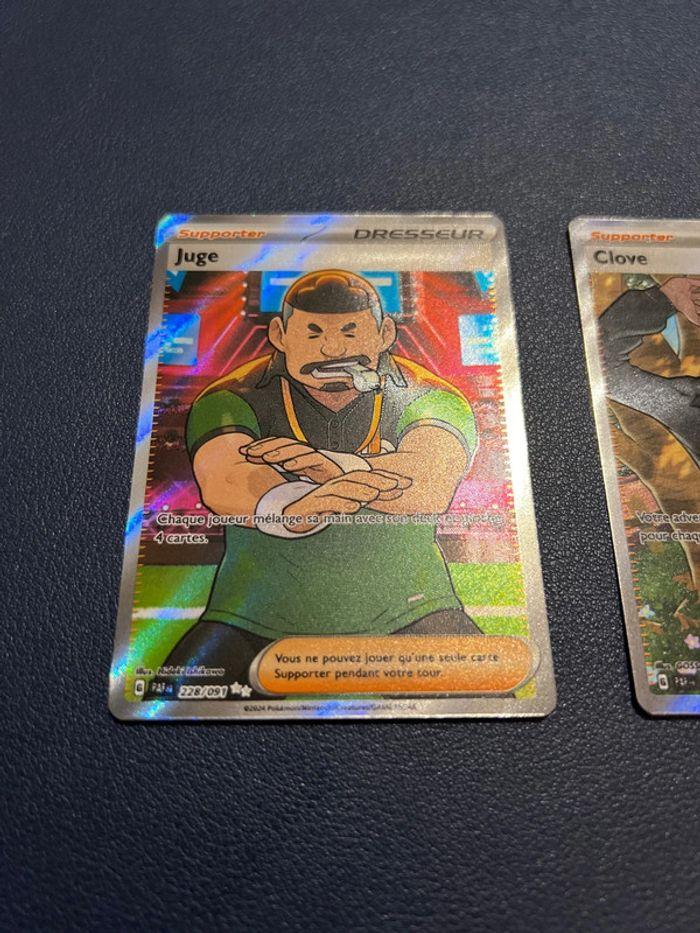 Lot de 2 cartes Pokémon Dresseur - photo numéro 2