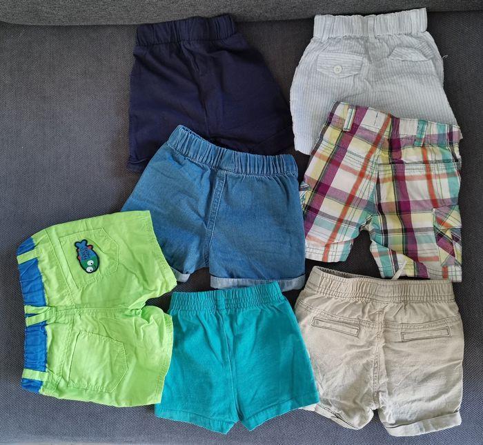 Lot shorts garçon 3 mois - photo numéro 2