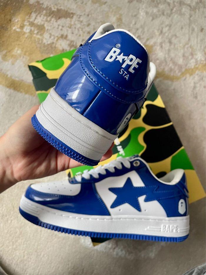 Baskets basses A Bathing Ape Bape Sta Low bleu foncé - photo numéro 2