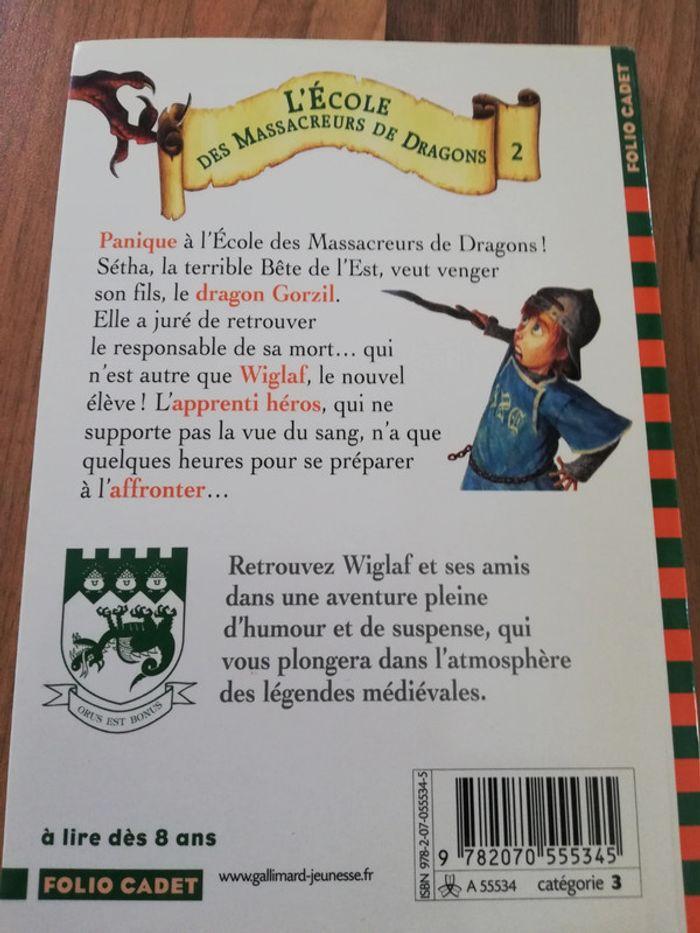 Livre l'école des massacreurs de dragons tome 2 - photo numéro 2