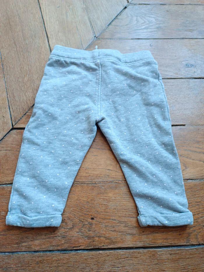 Pantalon jogging gris 12 mois - photo numéro 3