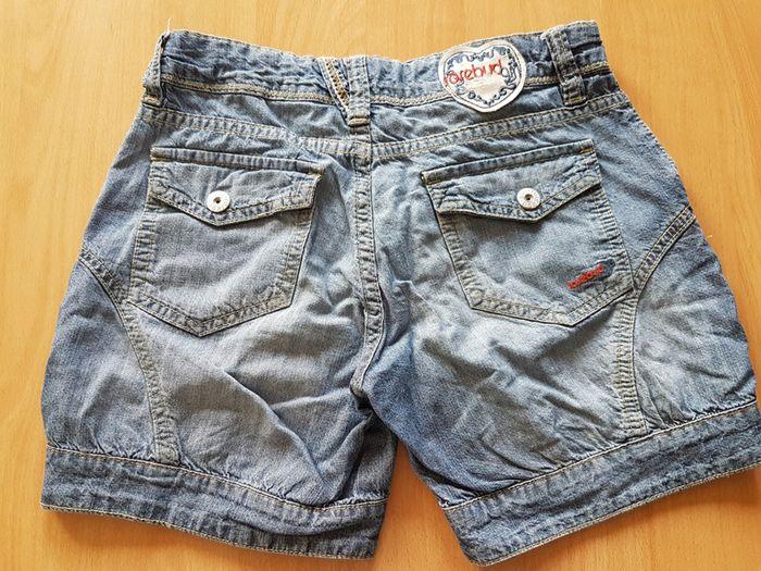 Short en jean effet boule T. 14 ans - photo numéro 2