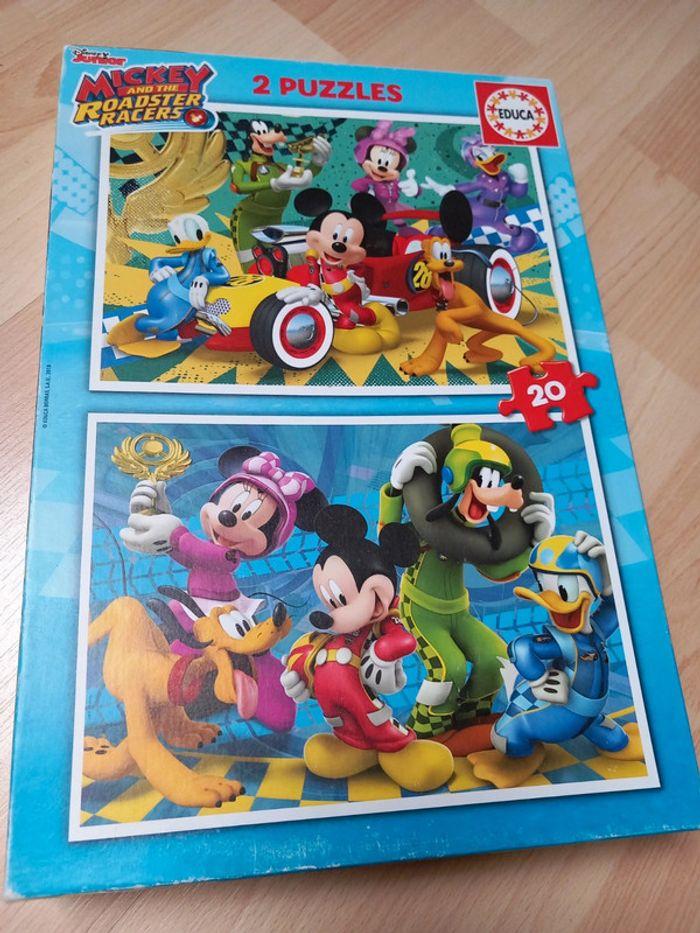 2 puzzles Mickey - photo numéro 1