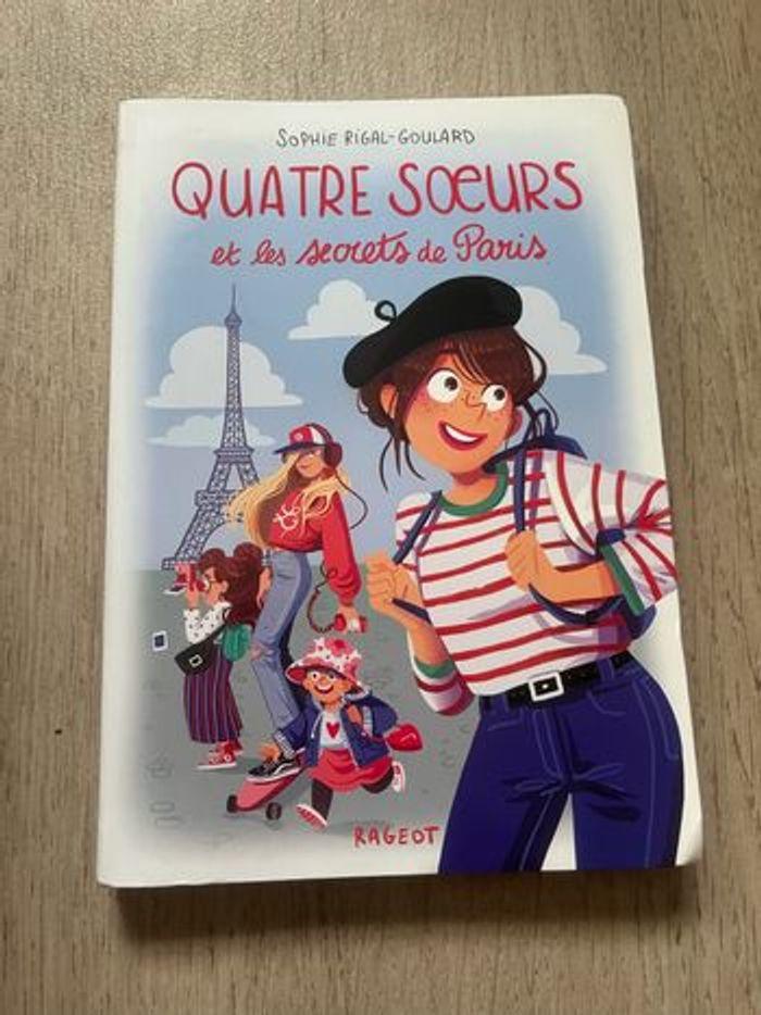 Livre quatre sœurs et les secrets de Paris - photo numéro 1