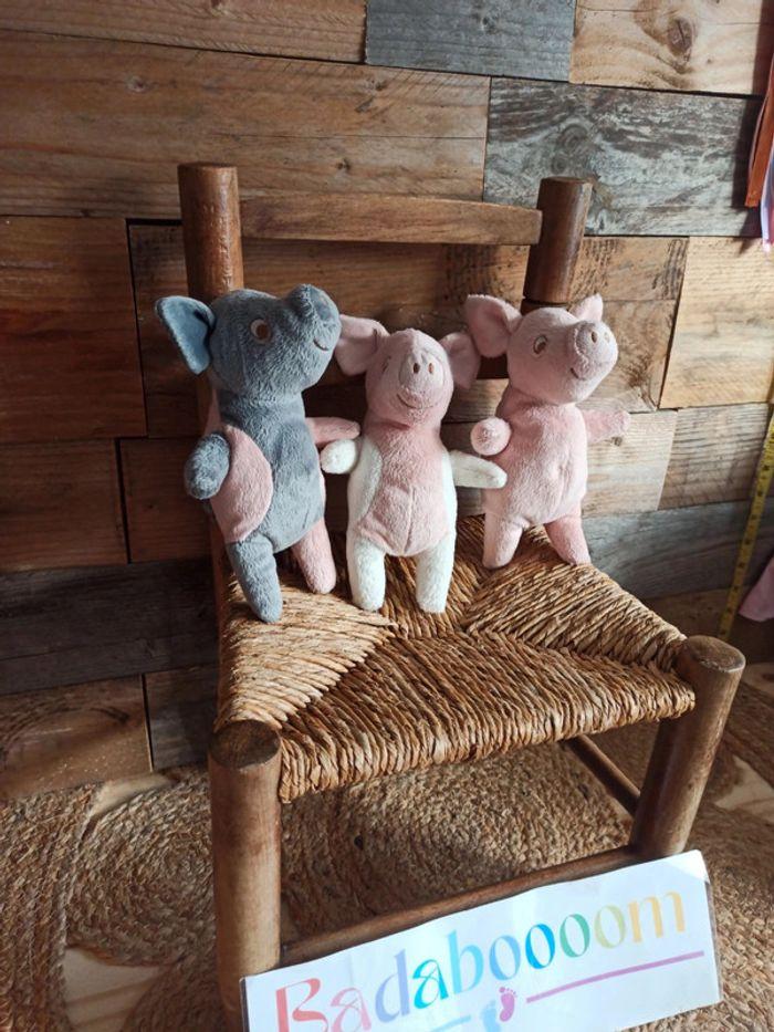 Peluche les trous petits cochons Ikea tbe - photo numéro 3