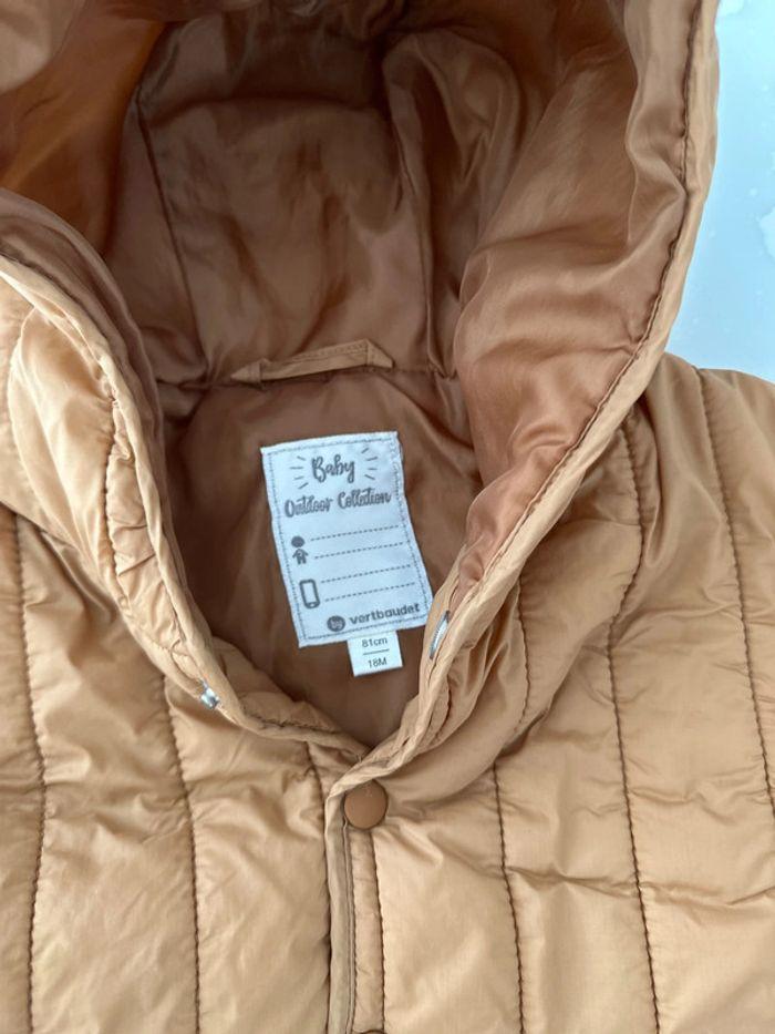 Manteau marron à capuche - photo numéro 4