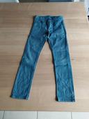 Pantalon bleu skinny Kiabi 10 ans