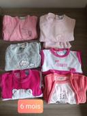 lot de 6 pyjamas