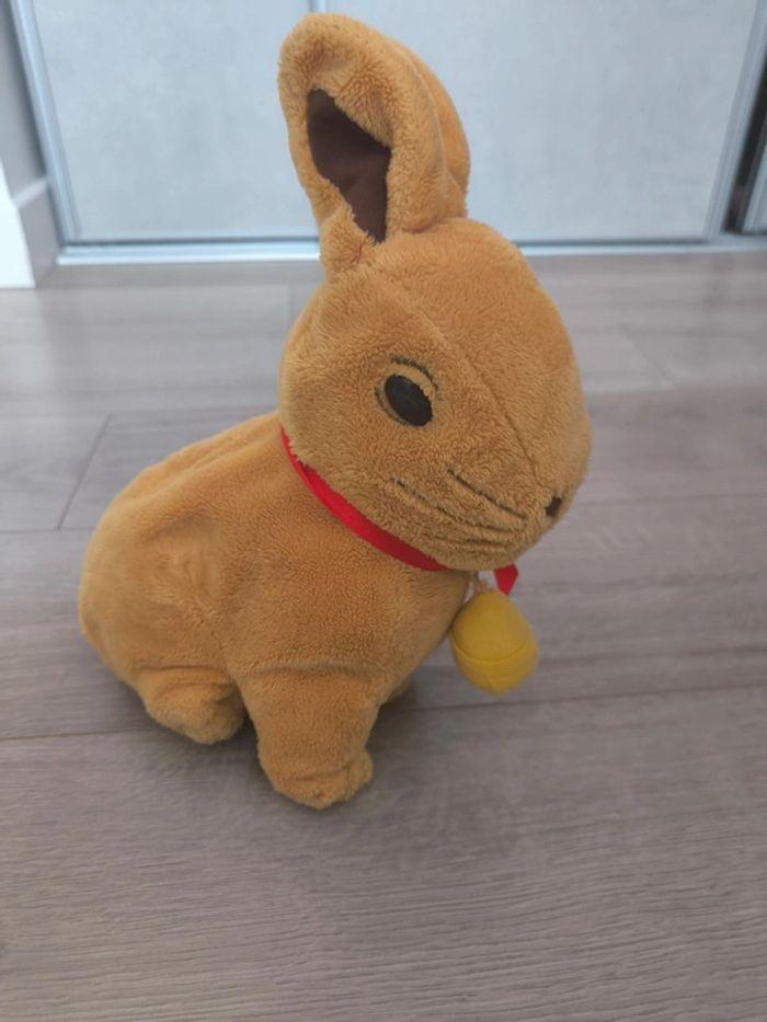 Peluche lapin lindt - photo numéro 1