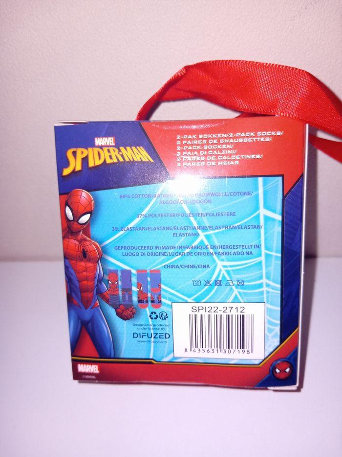 Chaussettes spiderman - photo numéro 2