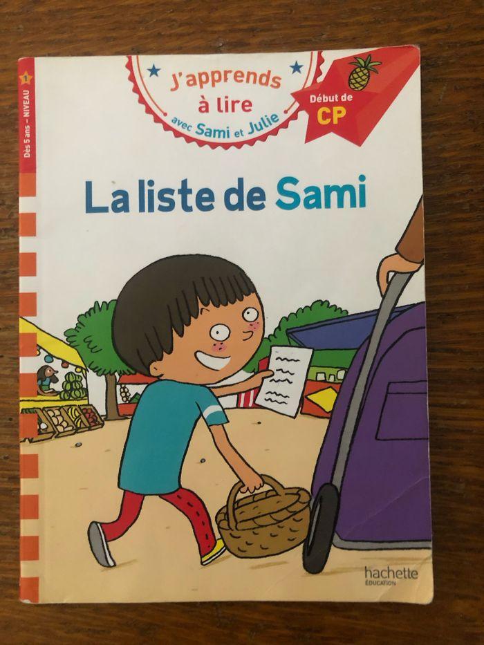 J’apprends à lire avec Sami et Julie, début CP. La liste de Sami - photo numéro 1