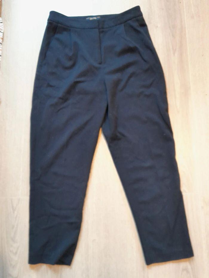 King louie pantalon  chino bleu marine taille 36 - photo numéro 1