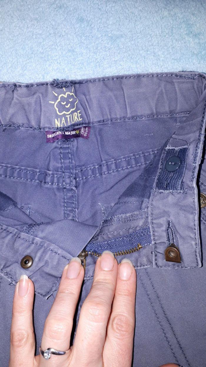 Pantalon garçon gris bleuté Sergent Major 3ans - photo numéro 3