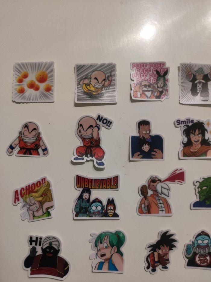 24 stickers Dragon Ball Z  / manga japonais - photo numéro 4