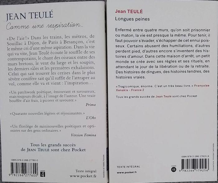 Livres de poche de Jean Teulé - photo numéro 2