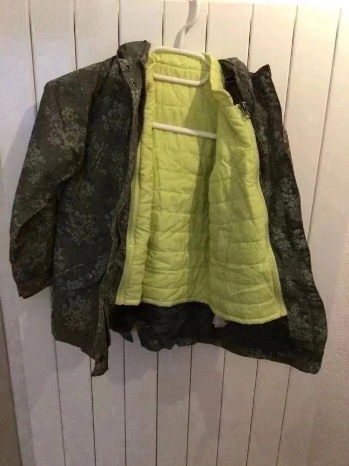 Veste fille 5 ans avec doudoune sans manche - photo numéro 3