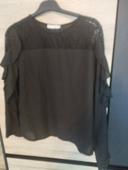 Blouse manches longues taille L fluide . Gémo