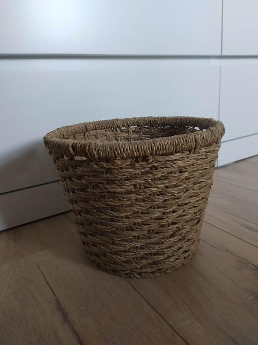 Panier en osier jute beige - photo numéro 2