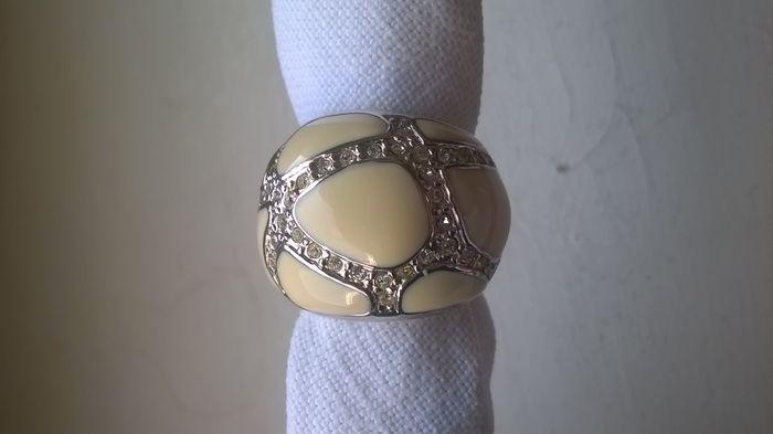 Bague avec strass - taille 52 - photo numéro 2