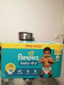 Couches pampers taille 2, 3,4