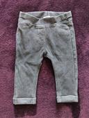 Pantalon Jeggings gris Gémo 6 mois