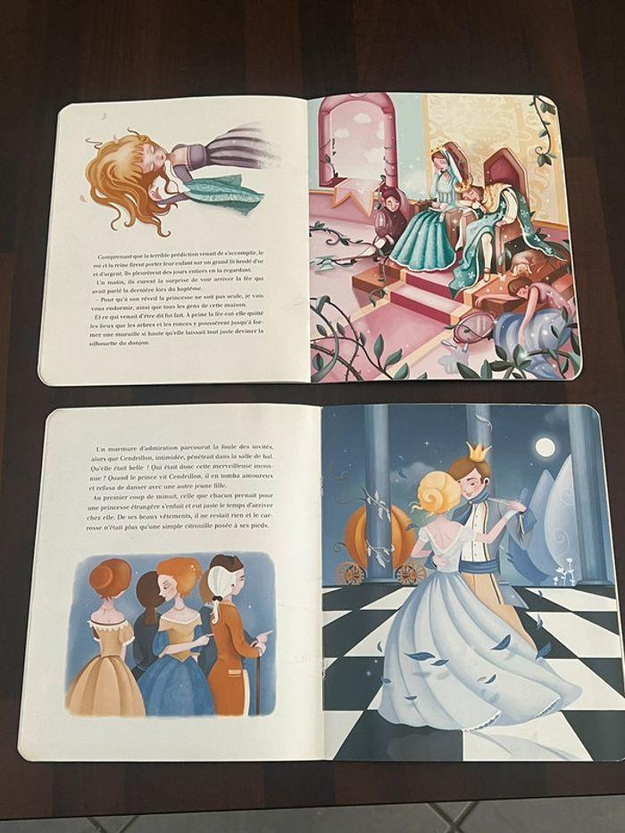 Lot de 2 Livres la belle aux bois dormant et cendrillon disney parfait état - photo numéro 3