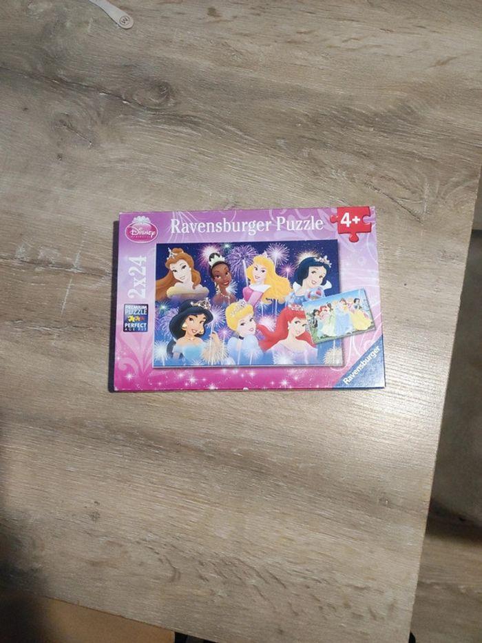 Puzzle princesses 2x24 pièces - photo numéro 1