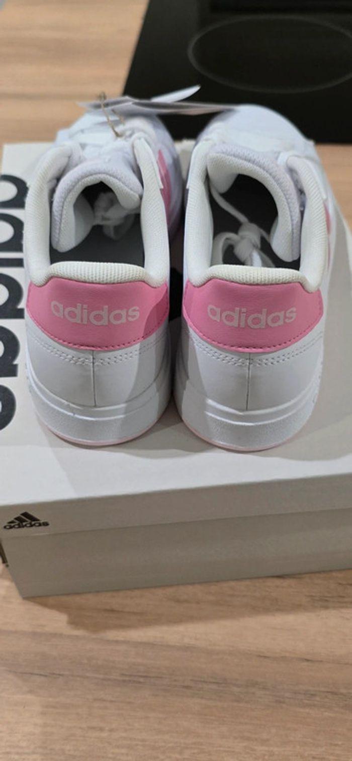 Basket cuir adidas femme taille 38 - photo numéro 3