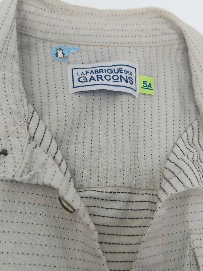 Chemise La Fabrique des Garçons taille 5 ans - photo numéro 3