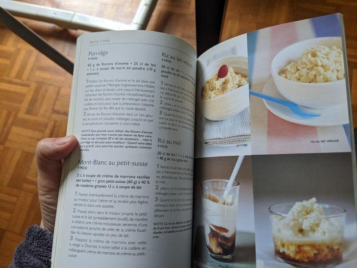 Livre premiers repas de bébé - photo numéro 2