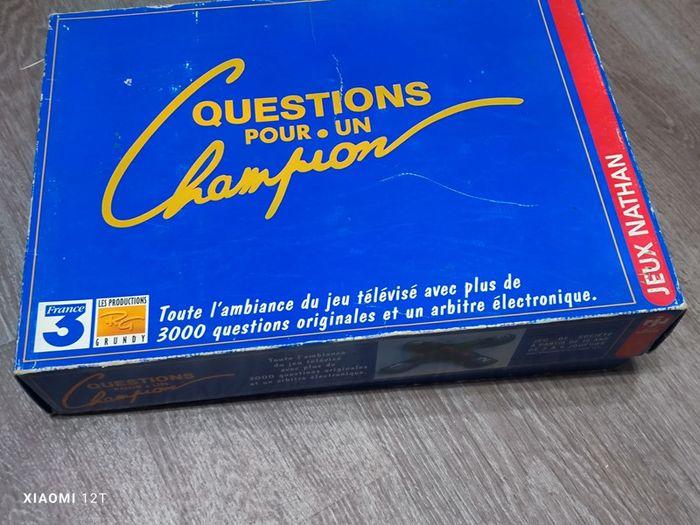 Jeu Nathan vintage questions pour un champion électronique - photo numéro 2