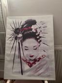 Toile mémoire d’une geisha