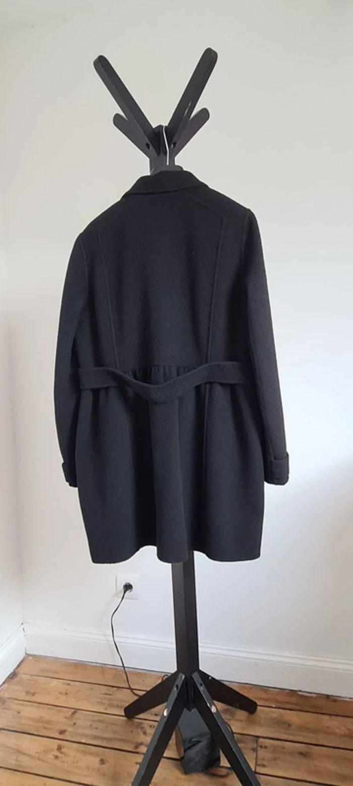 Manteau Escada Sport noir Laine et Cashmere - photo numéro 2